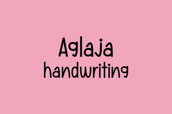 Aglaja Handwritten Font Review for Branding