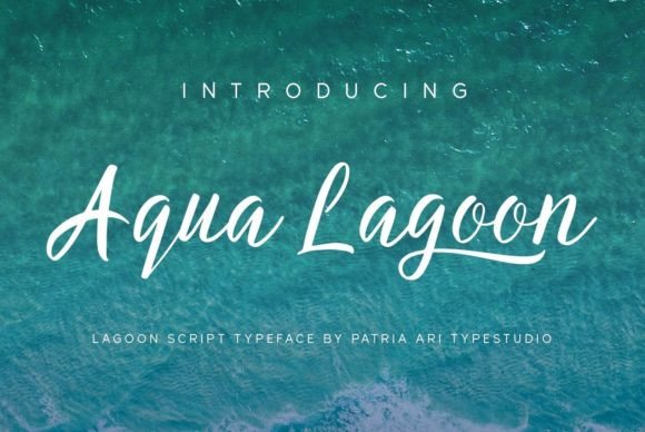 Aqua Lagoon Font for Modern Web Design