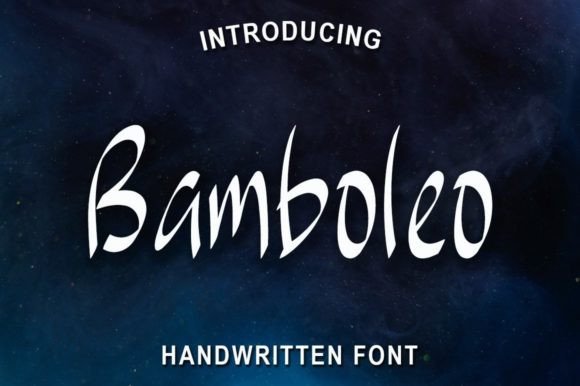 Bamboleo Font: Quirky Handwritten Style for Campaigns