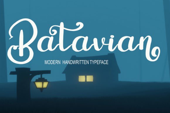 Batavian: A Handwritten Typeface for Editorial Design