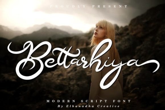 Bettarhiya Font for Modern Small Business Branding