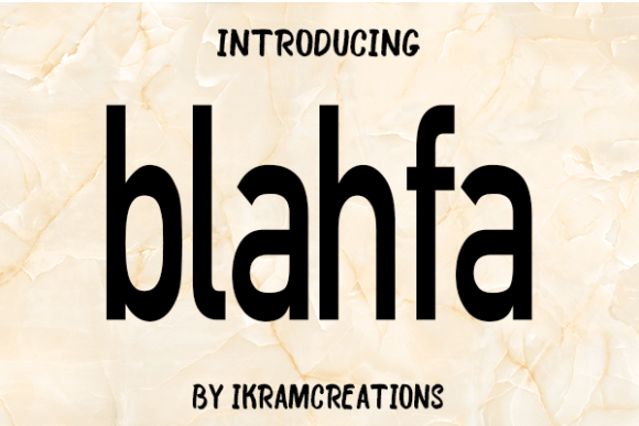 Blahfa Font Review: A Natural Script for Modern Design