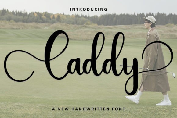 Caddy: A Stylish Handwritten Font for Modern Brands