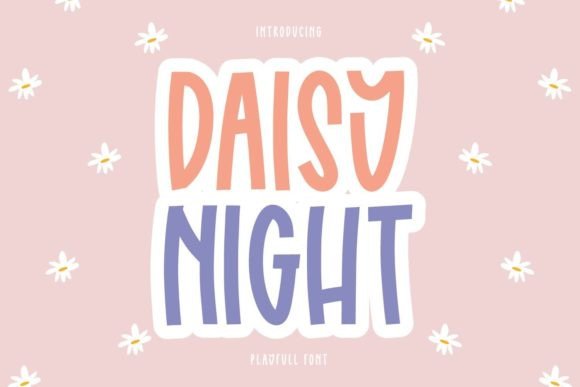 Daisy Night: A Playful Script Handwritten Font for Campaigns