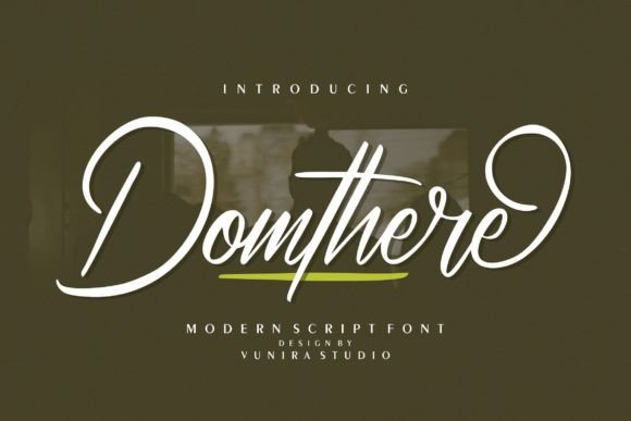 Domthere Font Review for Campaign Designers