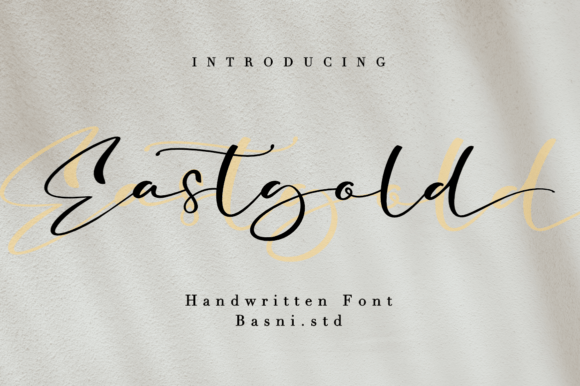 Eastgold: A Premium Handwritten Font for Web Design