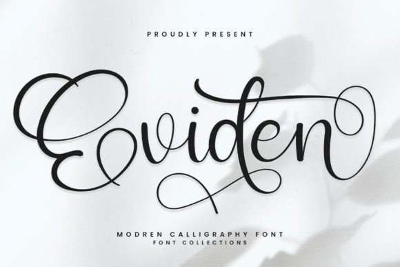 Eviden: The Elegant Script Handwritten Font for Marketers