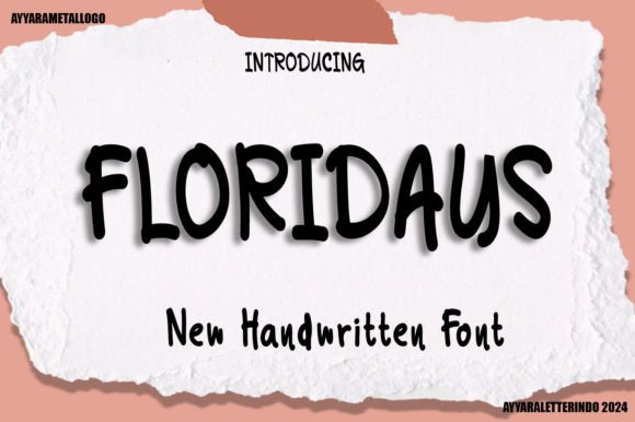 Floridays: The Friendly Handwritten Typeface for Modern Brands