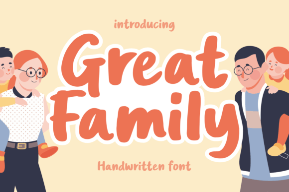 Great Family Typeface for Editorial Design