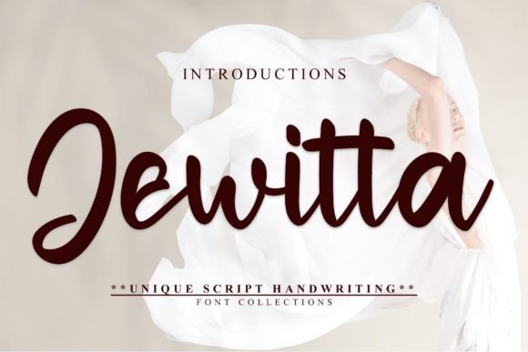 Jewitta: A Script Handwritten Font for Makers