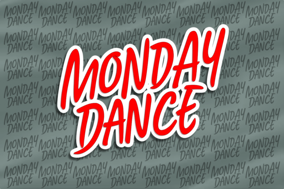 Monday Dance: A Playful Typeface for Modern Editors