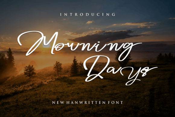 Morning Days: The Modern Handwritten Font for Marketers