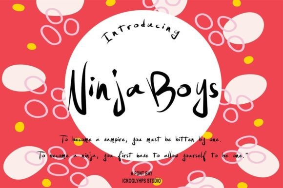 Ninja Boys Font: A Designer’s Review