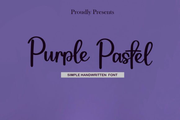 Purple Pastel: Elegant Script Font Review & Download Guide