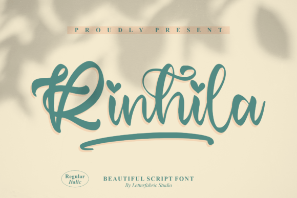 Rinhila: Elegant Script Handwritten Fonts for Web Design