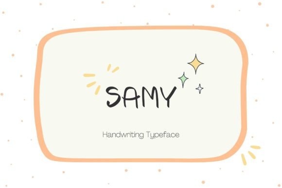 Samy Font Review: A Cute Handwritten Script for Creative Projects