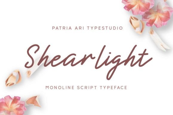 Shearlight: The Handwritten Font for Elegant Branding