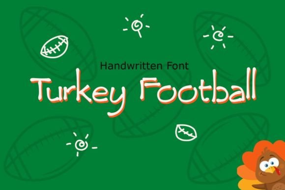 Turkey Football Font for Small Business Branding